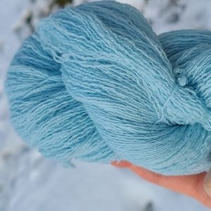 Light blue #102 cashmere yarn